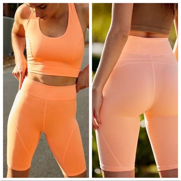 NWT Free People High-Rise Biker Baby Short - Picture 2 of 5